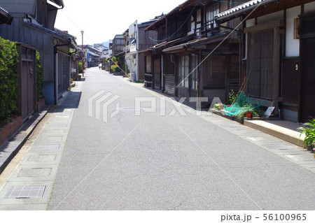 萩浜崎地区街並み保存地区の建物と通り 萩浜崎地区街並み保存地区の建物と通り 56100965