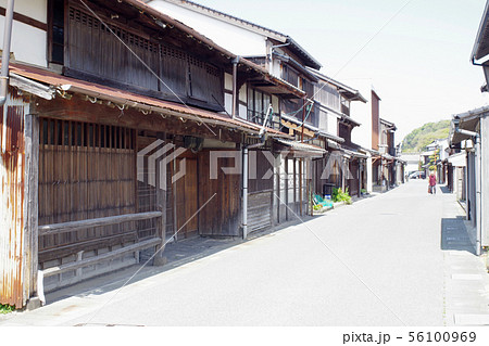 萩浜崎地区街並み保存地区の建物と通り 萩浜崎地区街並み保存地区の建物と通り 56100969