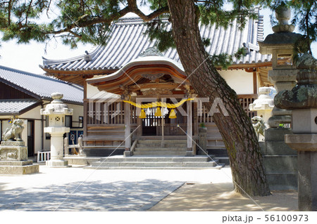 萩浜崎地区街並み保存地区の神社 萩浜崎地区街並み保存地区の神社 56100973