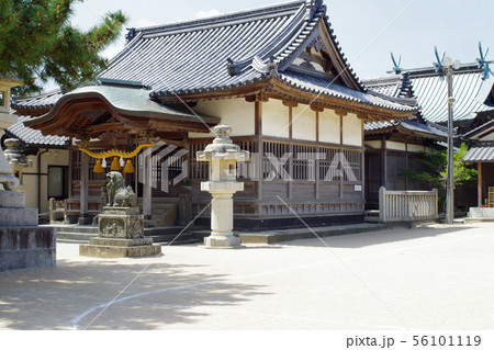萩浜崎地区街並み保存地区の神社 56101119