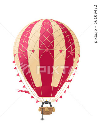 Vector Aerostat Hot Balloonのイラスト素材