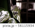 Edge door of car Door handle of retro classic car 56115934