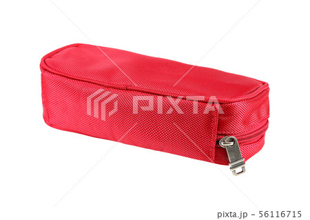 cosmetic bag isolated on white background. cosmetic bag isolated on white background. 56116715