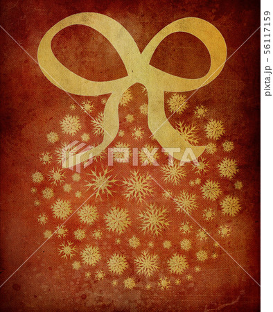 Grunge snowflakes ball 56117159