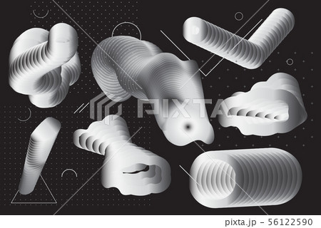 Universal Gradient geometric shapes set Universal Gradient geometric shapes set 56122590