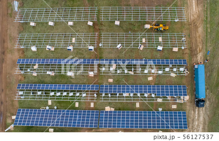 Solar panel energy electricity construction installation built 56127537
