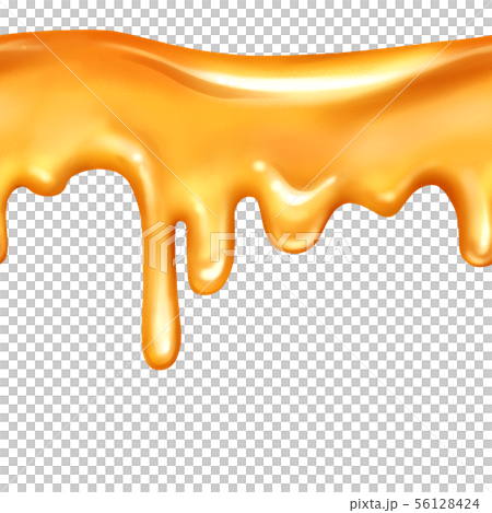 Seamless dripping honey pattern Seamless dripping honey pattern 56128424