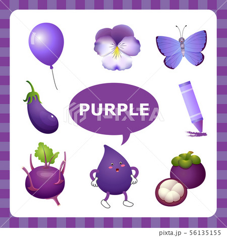 Learning Purple color Learning Purple color 56135155