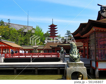 春の厳島神社 春の厳島神社 56146807
