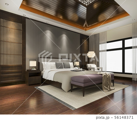luxury chinese bedroom suite in resort hotel luxury chinese bedroom suite in resort hotel 56148371