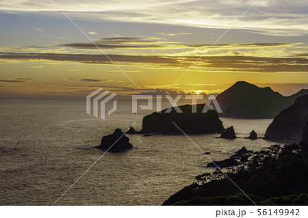 (静岡県)南伊豆町奥石廊崎の落日 (静岡県)南伊豆町奥石廊崎の落日 56149942