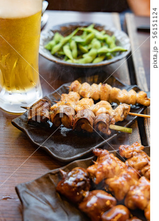 酒の肴にぴったりの焼き鳥 56151124