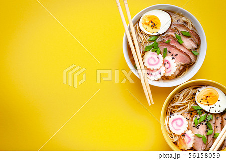 Japanese nodle soup ramen 56158059