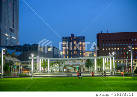 あさの汐風公園夜景【福岡県北九州市】 あさの汐風公園夜景【福岡県北九州市】 56173511