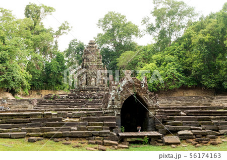 Prasat neak pean the island of the central pond in 56174163