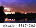 Ankor Wat, photo taken at sunrise 56174208