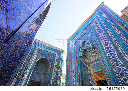 シャーヒ・ズィンダ廟群　サマルカンド　ウズベキスタン 56175029