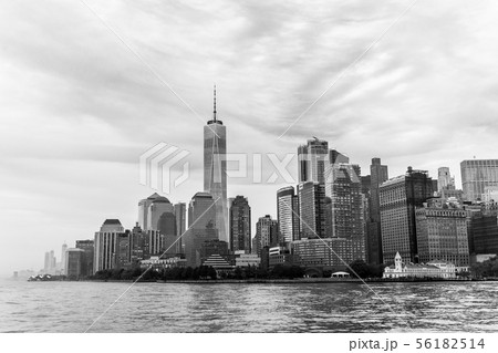 Panoramic view of Lower Manhattan, New York City, USA Panoramic view of Lower Manhattan, New York City, USA 56182514