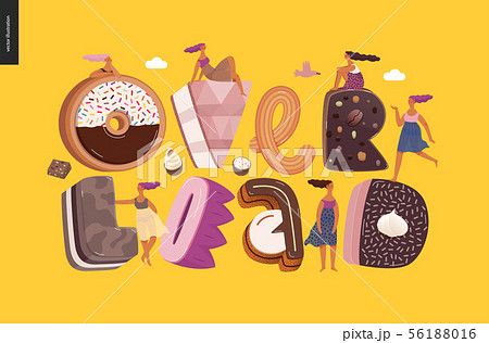Dessert temptation font Dessert temptation font 56188016