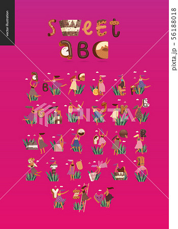 Dessert temptation font 56188018