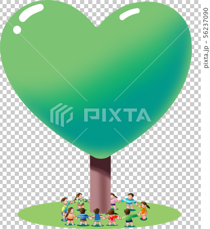 Let's dance in a circle under a big tree 56237090