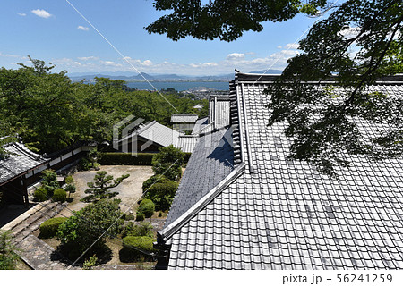 西教寺から琵琶湖を望む 西教寺から琵琶湖を望む 56241259
