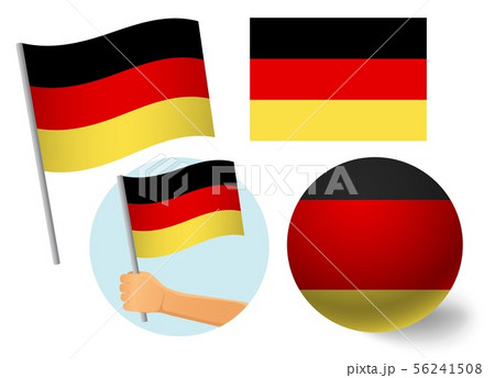 Germany flag icon set 56241508