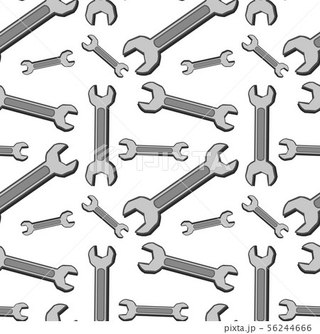 Seamless pattern tile cartoon with spanner tools Seamless pattern tile cartoon with spanner tools 56244666