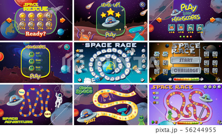 Set of space games 56244955
