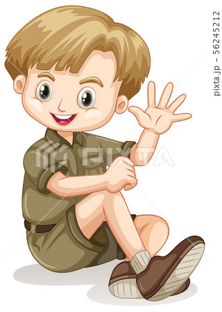 Cute happy smiling child isolated on white Cute happy smiling child isolated on white 56245212