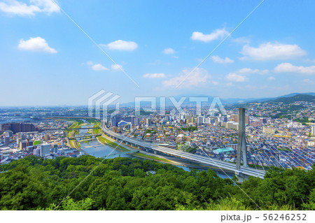 都市風景 兵庫県 川西市 56246252