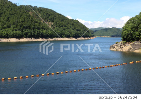 三浦ダムの貯水湖 三浦ダムの貯水湖 56247504