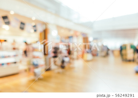 Abstract blur and defocused airport terminal passenger for transportation or business travel interior 56249291