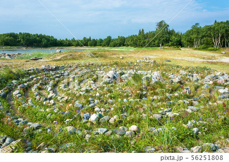 Stone labyrinth on the Solovki. 56251808