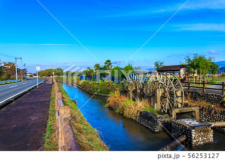 朝倉　三島二連水車　休止中　【福岡県朝倉市】 56253127