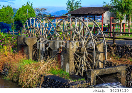 朝倉　三島二連水車　休止中　【福岡県朝倉市】 56253130