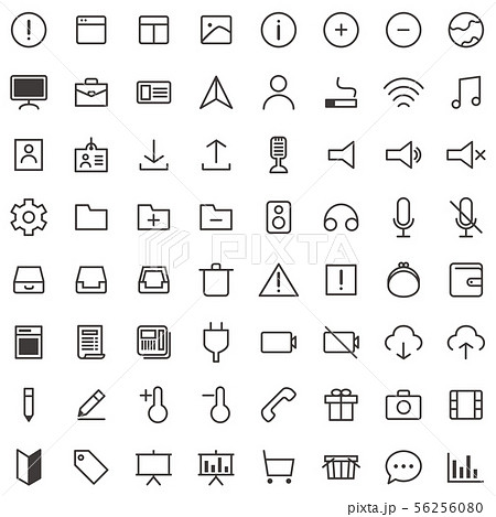 ウェブ アイコン 56256080