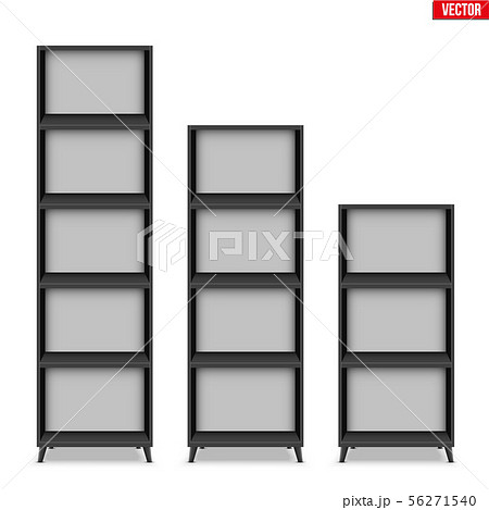 Empty rack with shelves or bookshelf 56271540