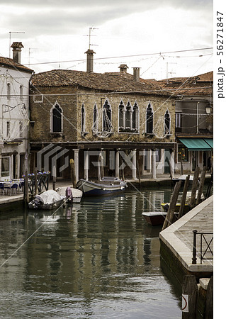 The picturesque island of Murano in the Venetian 56271847