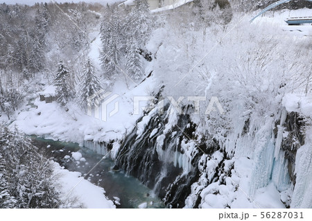 白ひげの滝 雪景色 白ひげの滝 雪景色 56287031