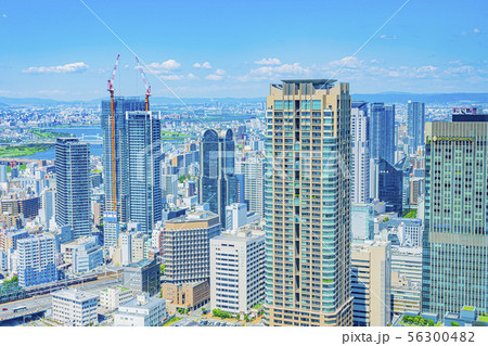 大阪　キタ　都市景観　 56300482