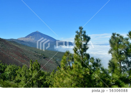 スペイン領、カナリア諸島、テネリフェ島、テイデ国立公園、テイデ山 56306088