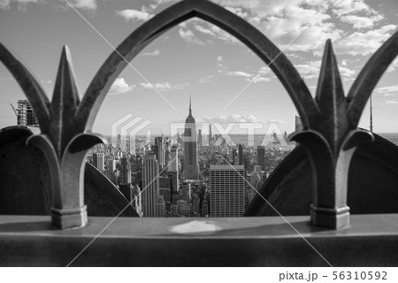 Looking South from the top of Manhattans midtown Looking South from the top of Manhattans midtown 56310592