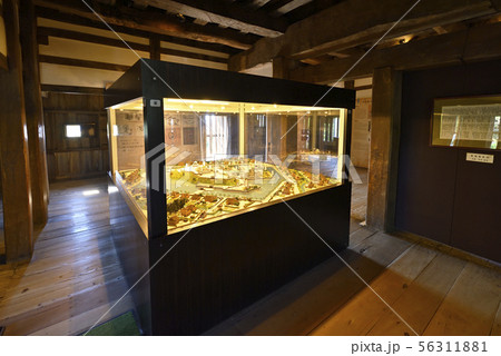 丸岡城 天守閣内部 一層 ジオラマ展示(福井県坂井市) 丸岡城 天守閣内部 一層 ジオラマ展示(福井県坂井市) 56311881