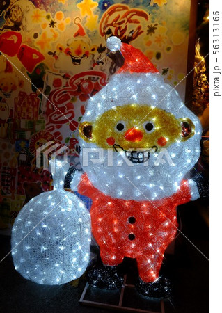 サンタクロースのオブジェ 56313166