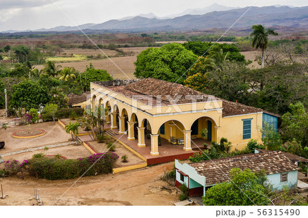 Main building of sugar mill San Isidro in Valle de 56315490