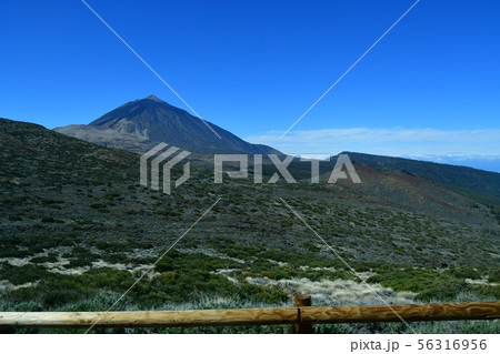 スペイン領、カナリア諸島、テネリフェ島、テイデ国立公園、テイデ山 スペイン領、カナリア諸島、テネリフェ島、テイデ国立公園、テイデ山 56316956