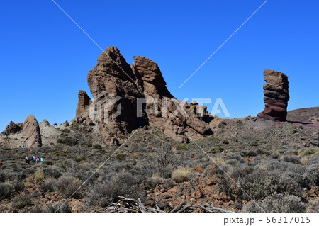 スペイン領、カナリア諸島、テネリフェ島、テイデ国立公園、神の指 スペイン領、カナリア諸島、テネリフェ島、テイデ国立公園、神の指 56317015