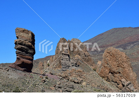 スペイン領、カナリア諸島、テネリフェ島、テイデ国立公園、神の指 56317019
