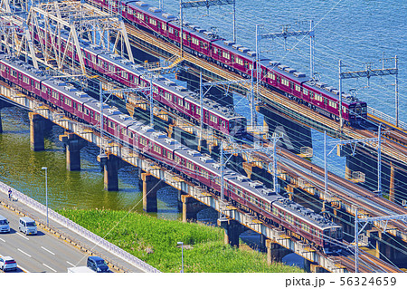阪急電車 十三~中津 阪急電車 十三~中津 56324659